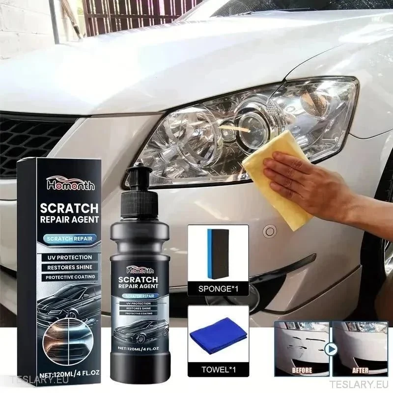 Agente de reparo de arranhões de carros 120ml com proteção UV