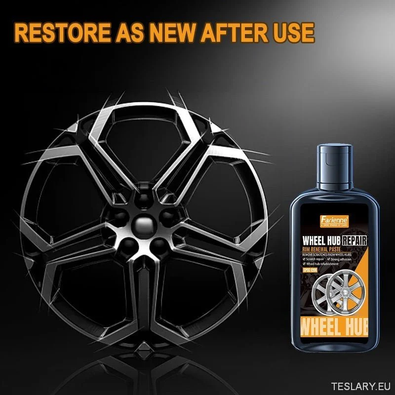 120g Kit de reparo de cubo premium Detalhe o oxidação do restaurador, arranhão e desgaste de removedor de carros de roda d...