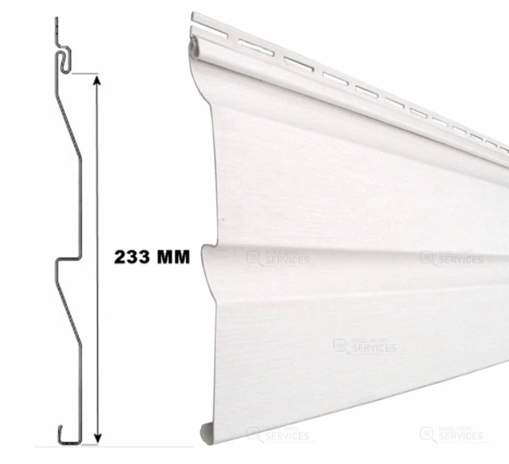 Lâmina exterior 4900 x 233 mm BRANCA
