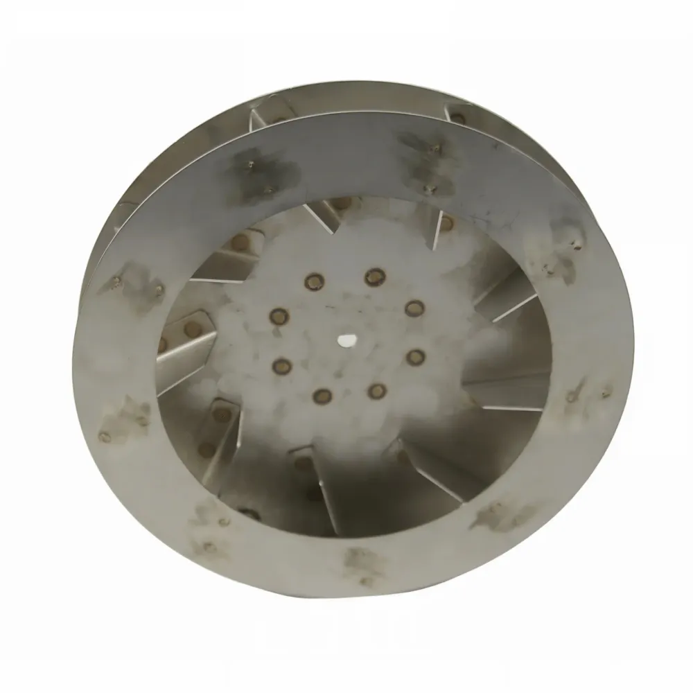 Ventilador centrífugo de metal com roda de ataque de Ø170 mm para ótima circulação de ar