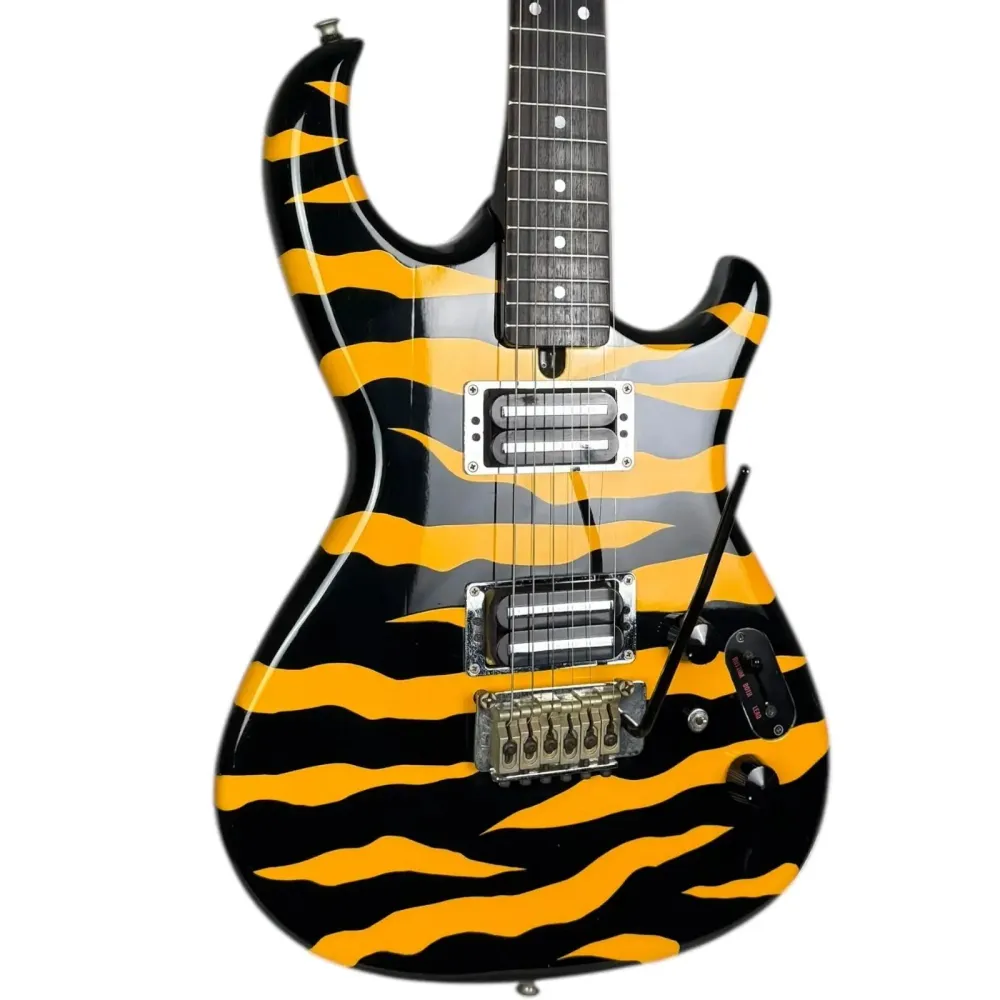 Aria Pro II RS Inazuma-V 1984 - Risca de Tigre