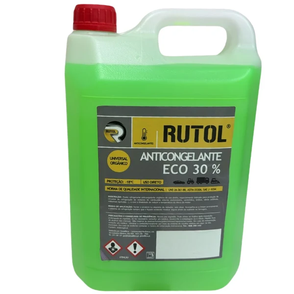 RUTOL - ANTICONGELANTE 30% VERDE ECO - 5L