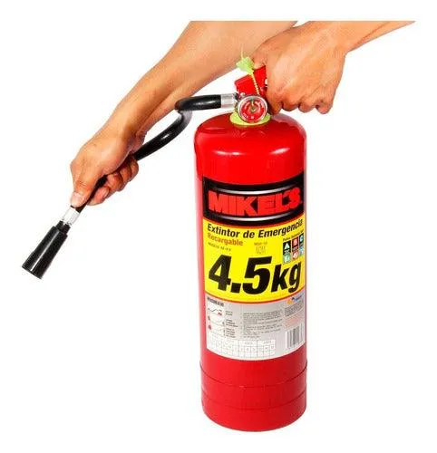 Extintor d/emer recar 4.5Kg MIKELS