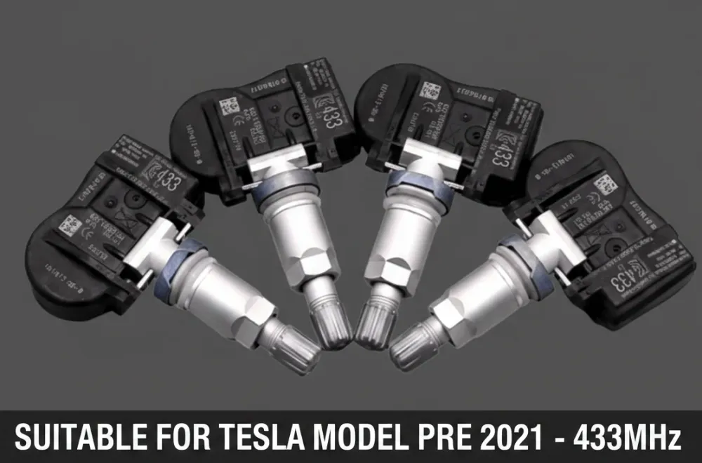 Sensores TPMs de pressão dos pneus para tesla 3 s x 2016 - 2021
