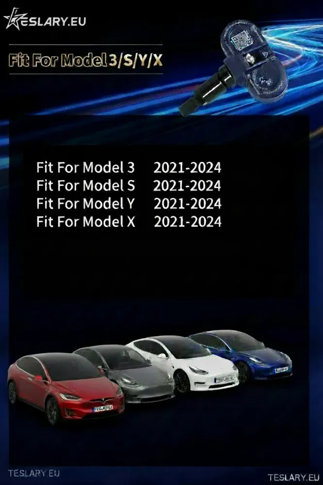 Sensores TPMs de pressão dos pneus para tesla 3 y s x 2021 2024