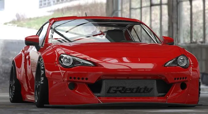 GReddy X Rocket Bunny Optional DRL LED Light Kit 13+ Scion FR-S/93-96 Mazda RX-7