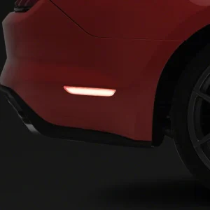 Raxiom 15-23 Ford Mustang Axial Series LED Side Marker Lights Rear- Clear