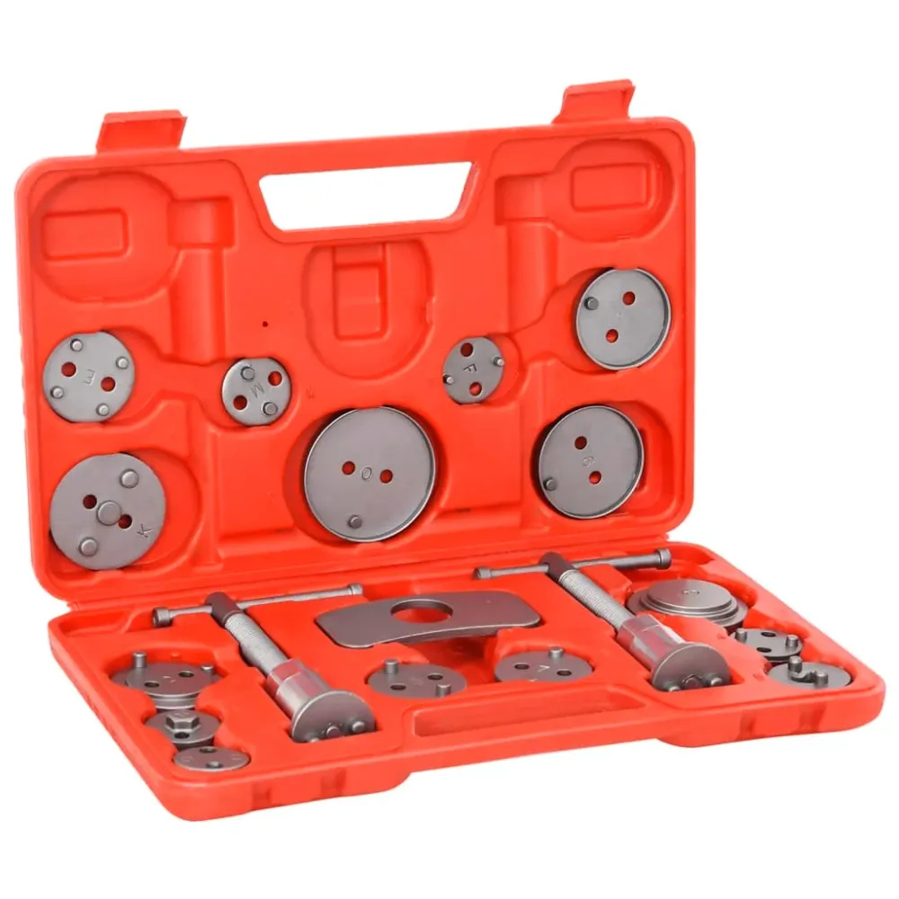 HKH Kit de Ferramentas para Recuo de Pistão de Pinç de Travão de Disco - 18 Peças
