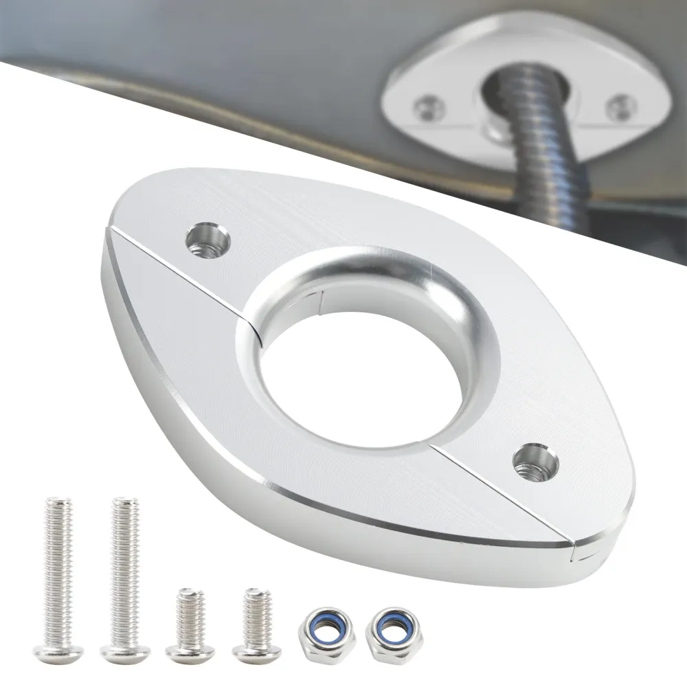 1.25" Passagem de firewall de alumínio para chicote elétrico - elimina ilhós