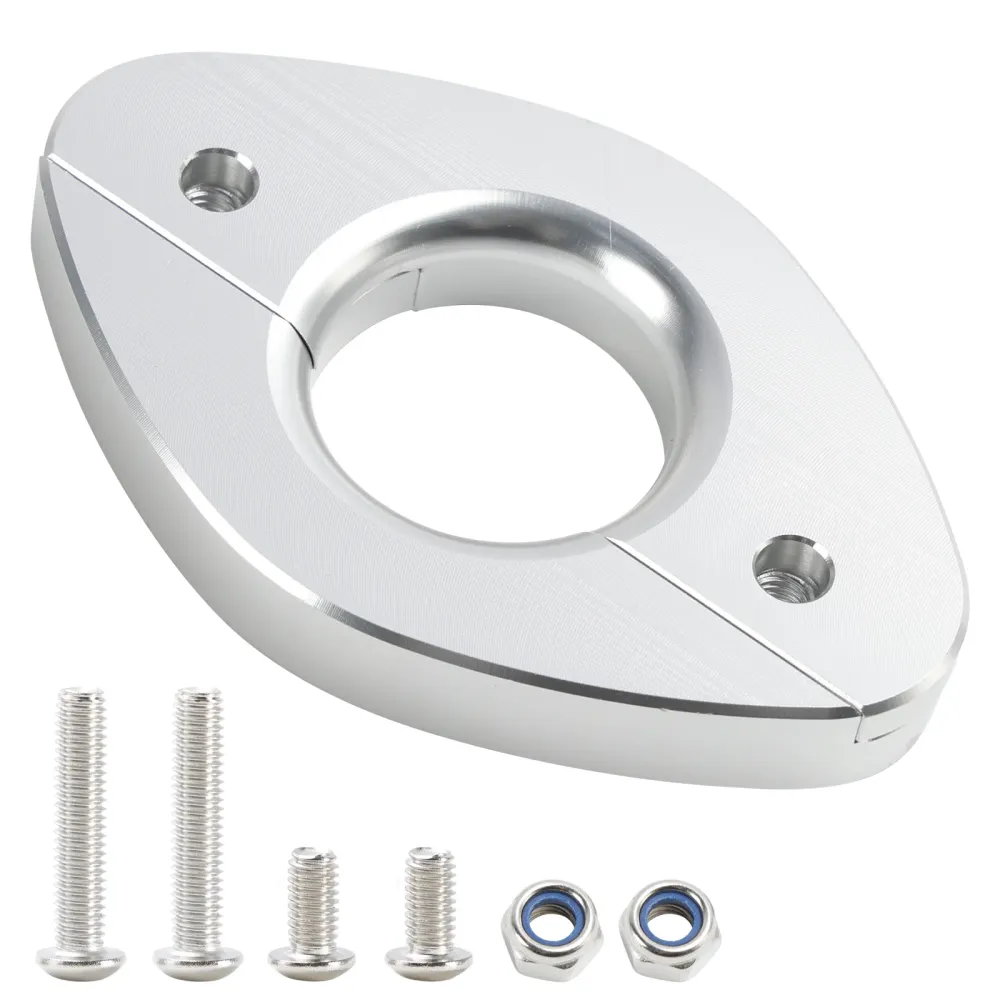 1.25" Passagem de firewall de alumínio para chicote elétrico - elimina ilhós