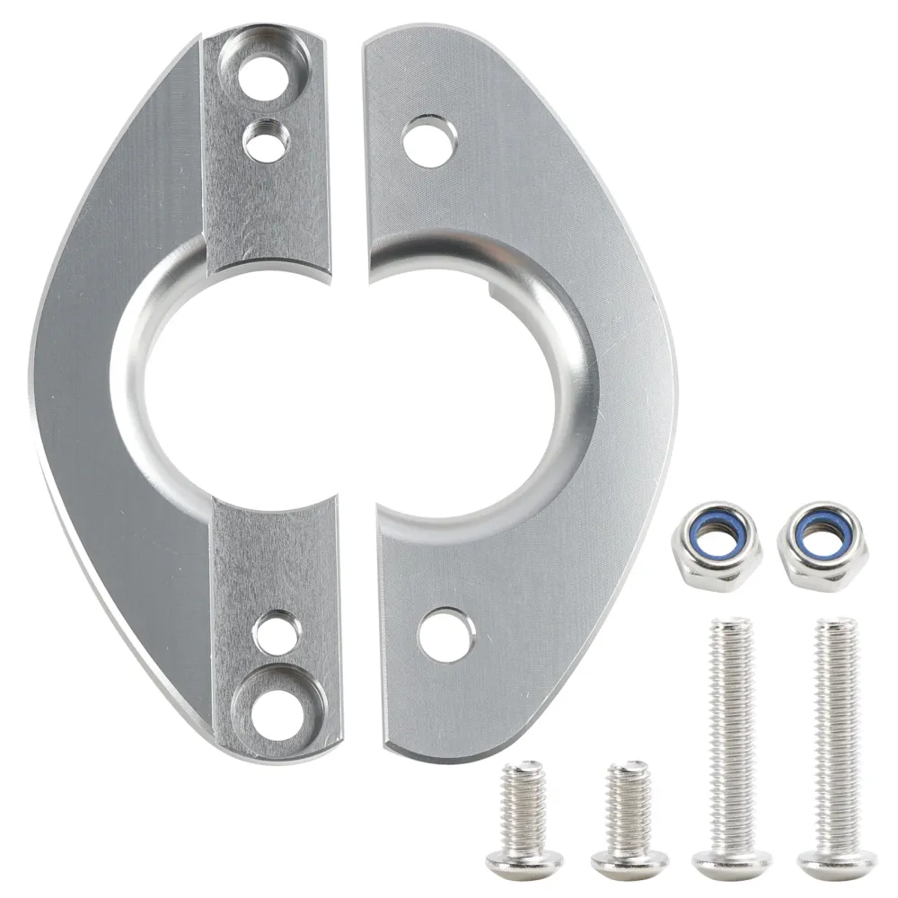 1.25" Passagem de firewall de alumínio para chicote elétrico - elimina ilhós
