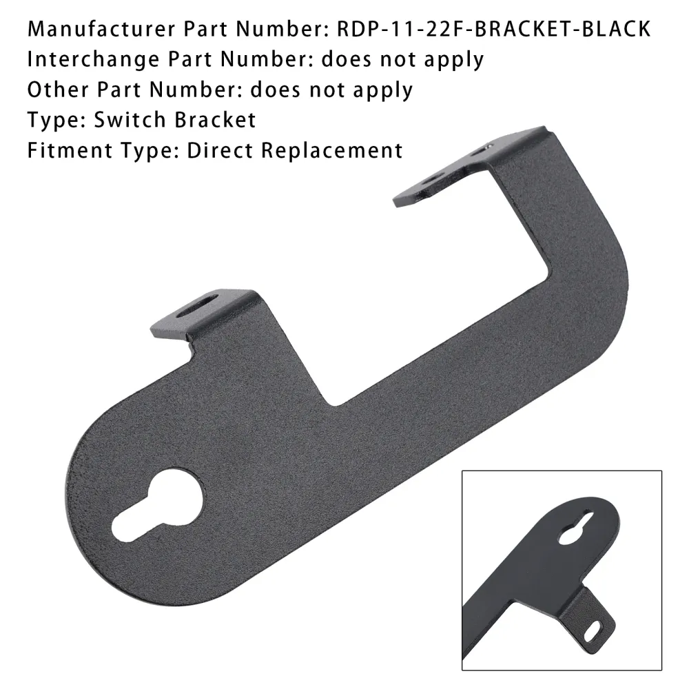 Mudar no suporte do interruptor para Ford F-250/F-350 Super Duty 1999-2022