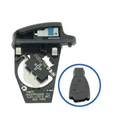 Bandeja Bateria Chave Inteligente Mercedes Benz Nec Keyless Go 2001+ Original