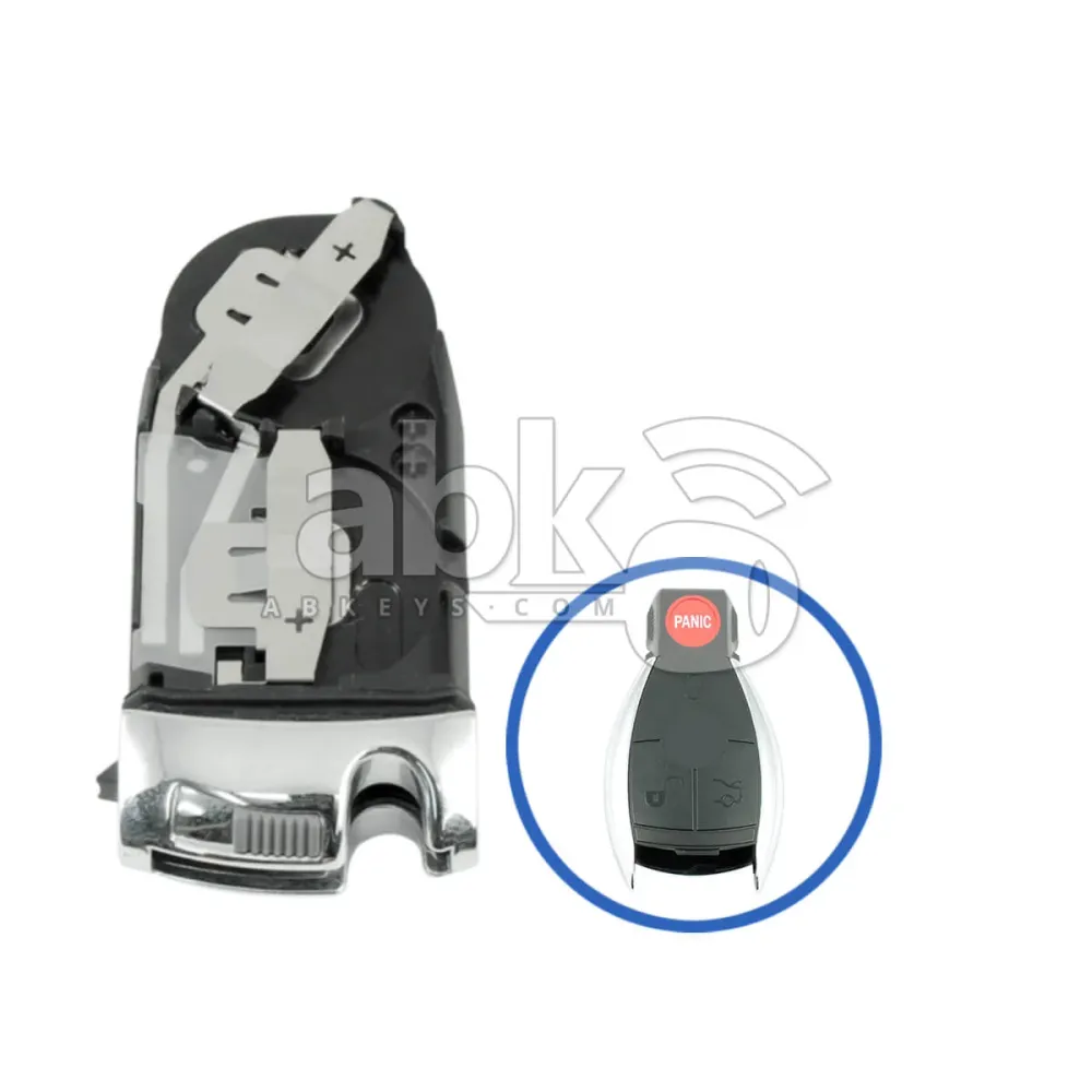 Mercedes Benz Chrome Original 2003+ Bandeja de Bateria de Chave Inteligente