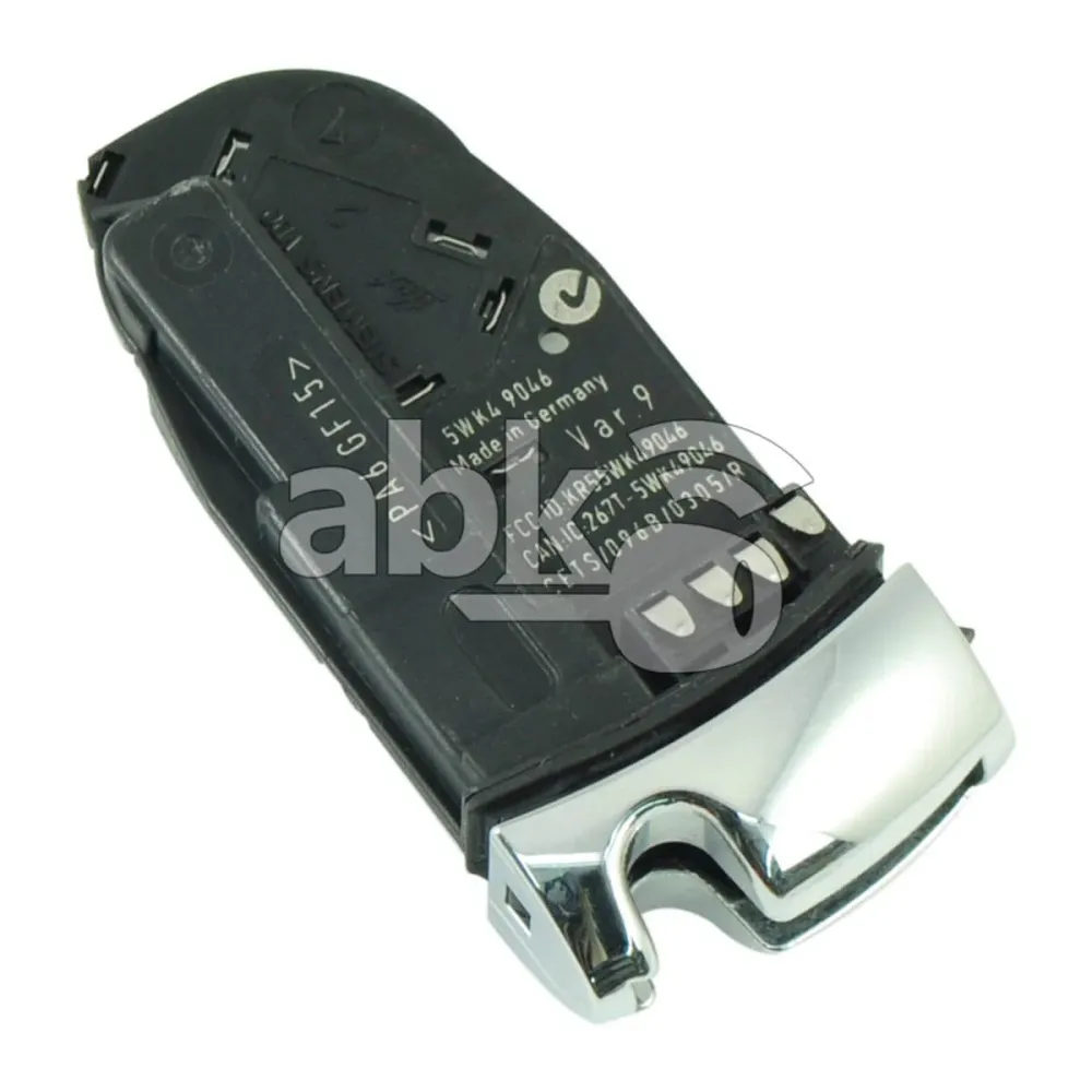Mercedes Benz Chrome Original 2003+ Bandeja de Bateria de Chave Inteligente