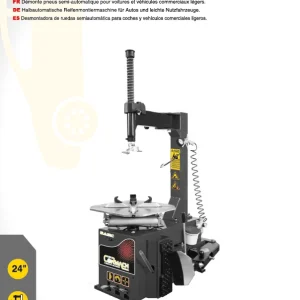 Smontagomme semiautomatico per motocicli e scooter Basic 124 Bike Cormach