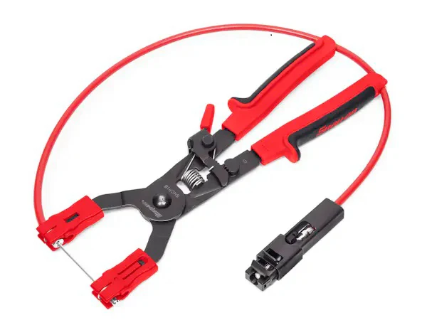 Alicates De Abrazadera De Manguera De Trinquete Remoto (Rojo), Snap-On SHCP1B Proveedora Ferretera La Mundial