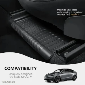Tesla Modelo Y Organizador da bandeja de usela