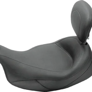 Mustang 08-21 Harley Electra Glide Std,Rd Glide,Rd King,Str Glide Touring Solo Seat - Black