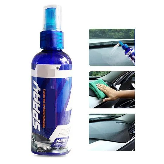Spray Restaurador Brilho Intenso para Carros - Bright Car
