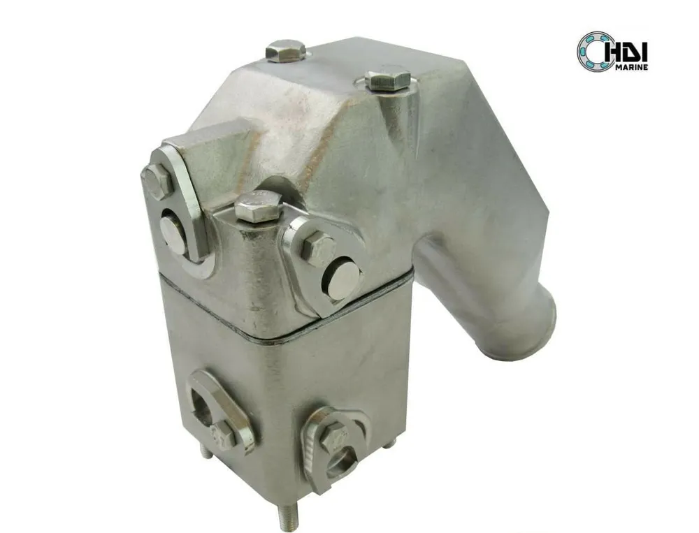 Volvo Penta 2001 Stainless Steel Exhaust Pipe Outlet Elbow Riser
