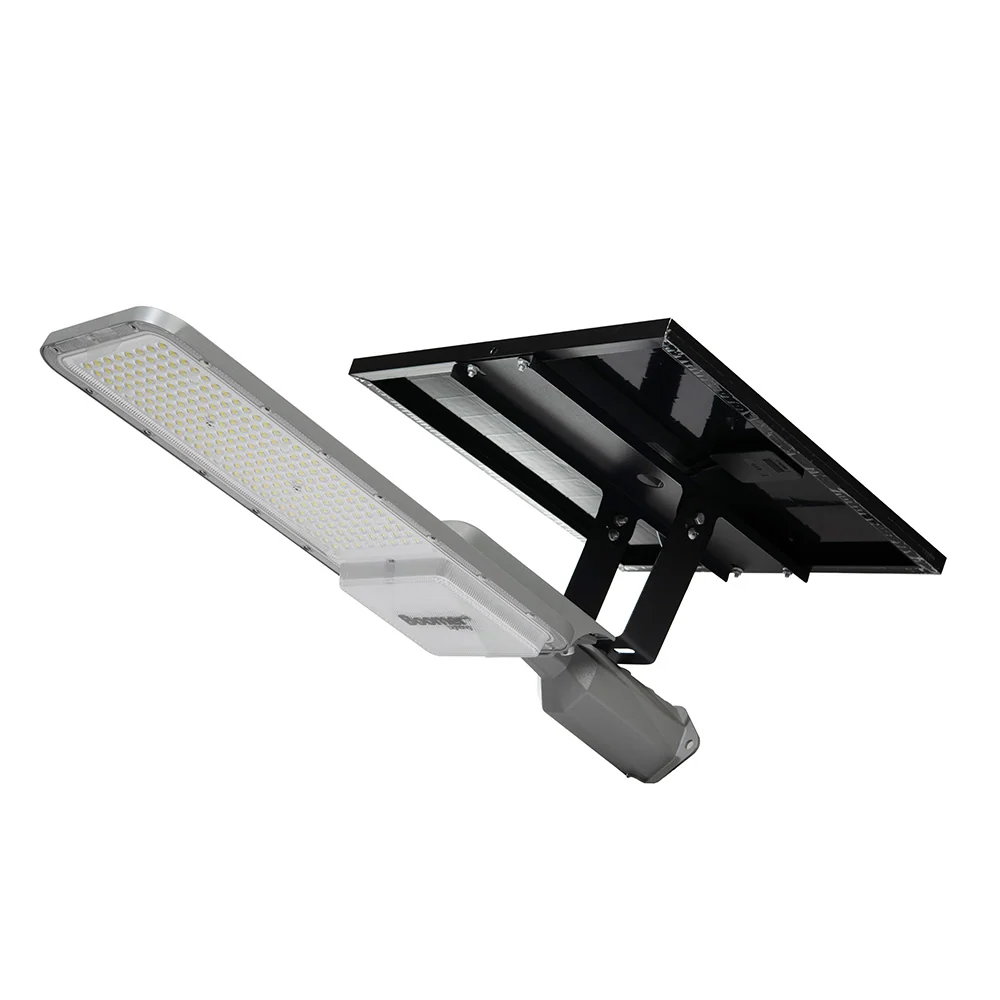REFLECTOR SOLAR LED EXTERIOR REGULUS 100W LUZ FRÍ 6500K IP65 CON CONTROL Boomer Lighting