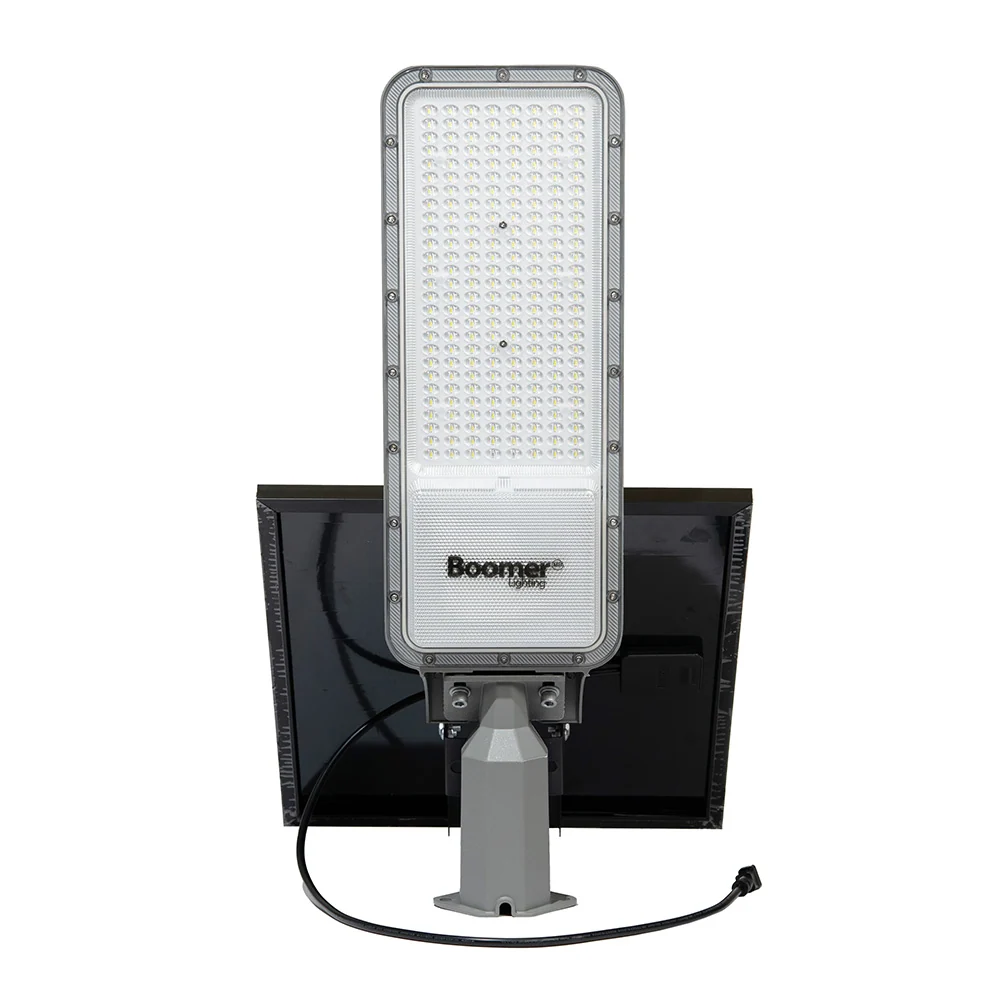 REFLECTOR SOLAR LED EXTERIOR REGULUS 100W LUZ FRÍ 6500K IP65 CON CONTROL Boomer Lighting