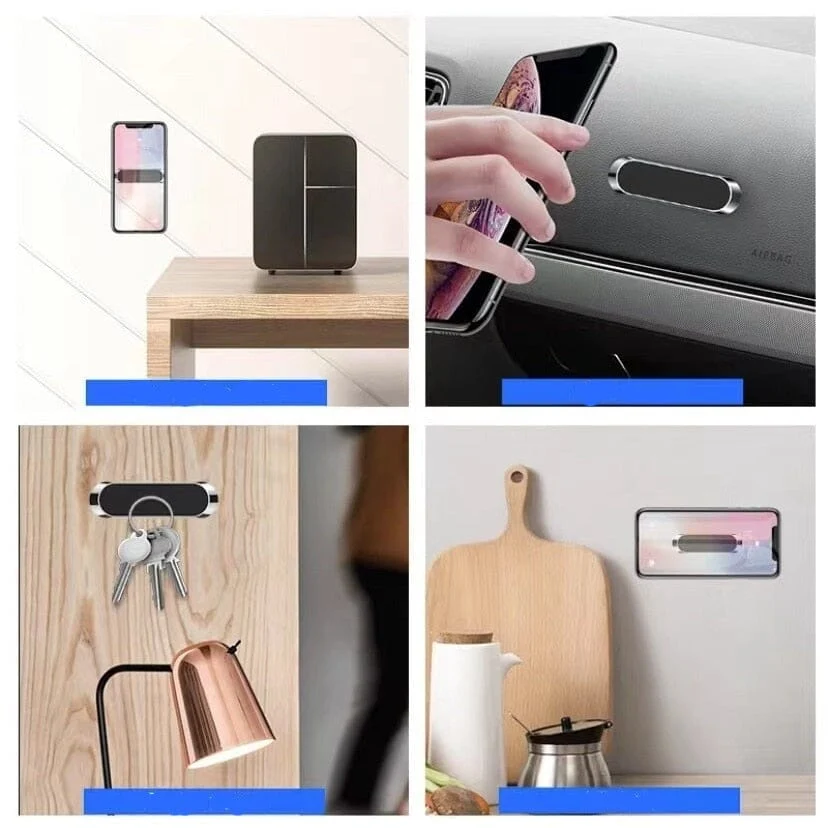 Suporte Com Imã Magnético Para Painel De Carro e Organização
