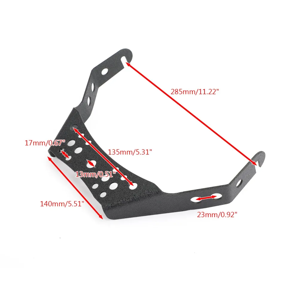 Montagem universal do suporte do guidão leve 10 para o Honda Trx450r Yamaha YFZ450 genérico