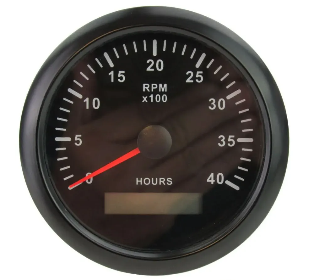Perkins Digital Tachometer & Hour Meter Gauge - equivalent to 873686
