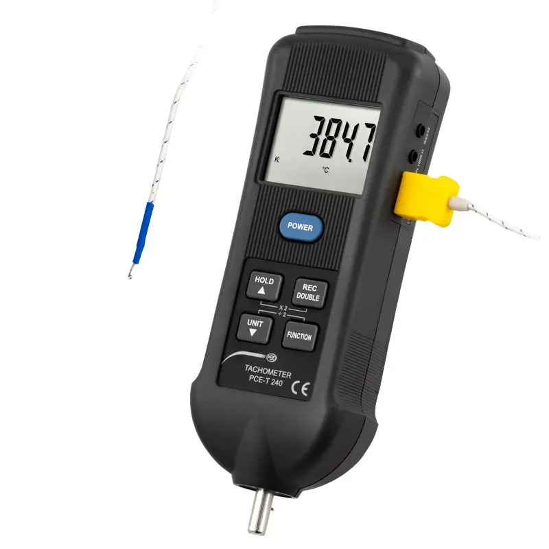 Estroboscópio com medição de temperatura PCE-T 240