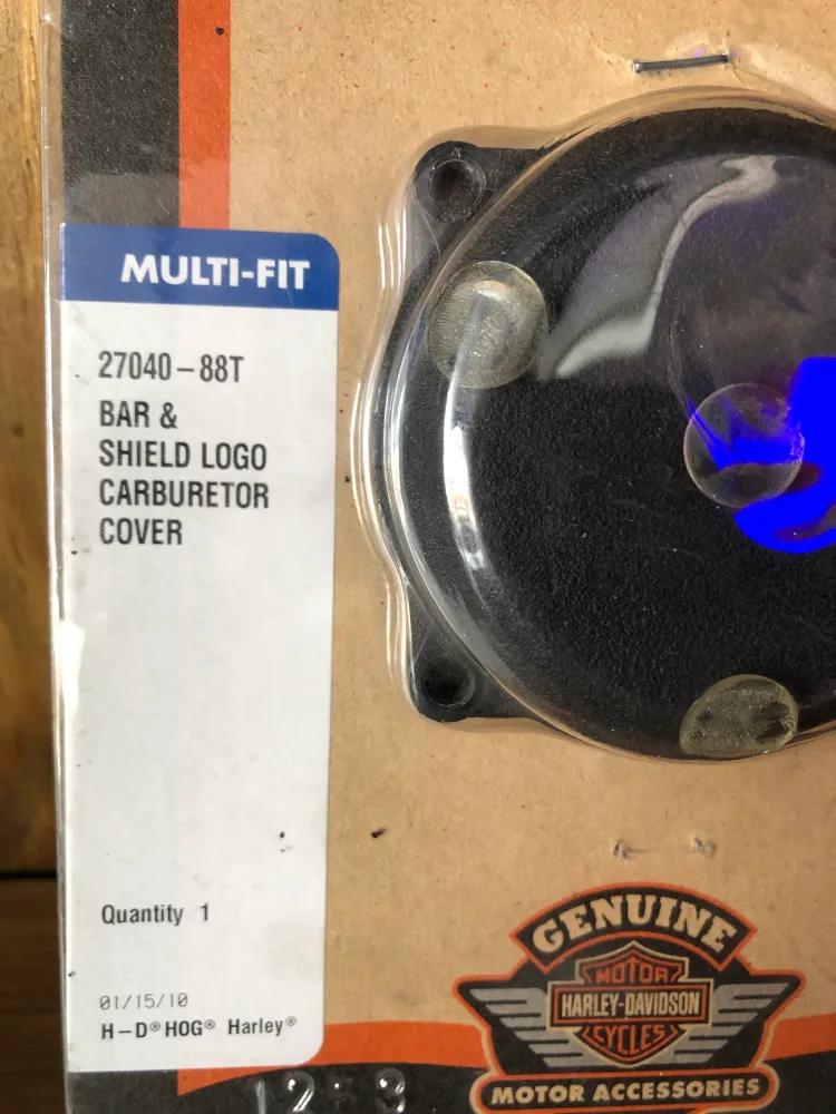 Tampa Carburador Original Harley Davidson 883