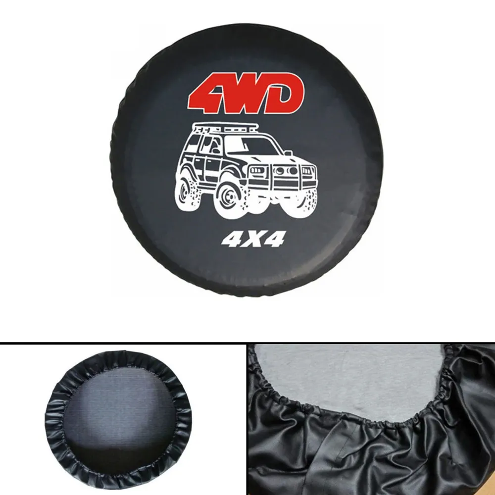 Nova capa de pneu de pneu da roda de reposição universal 4WD Tamanho 15 16 17 para todos os carros genéricos