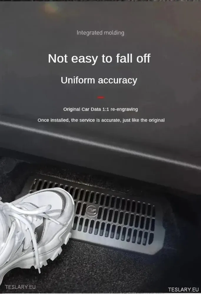 Tesla Modelo 3 +Highland sob tampa da saída de ar do assento (2 peças)