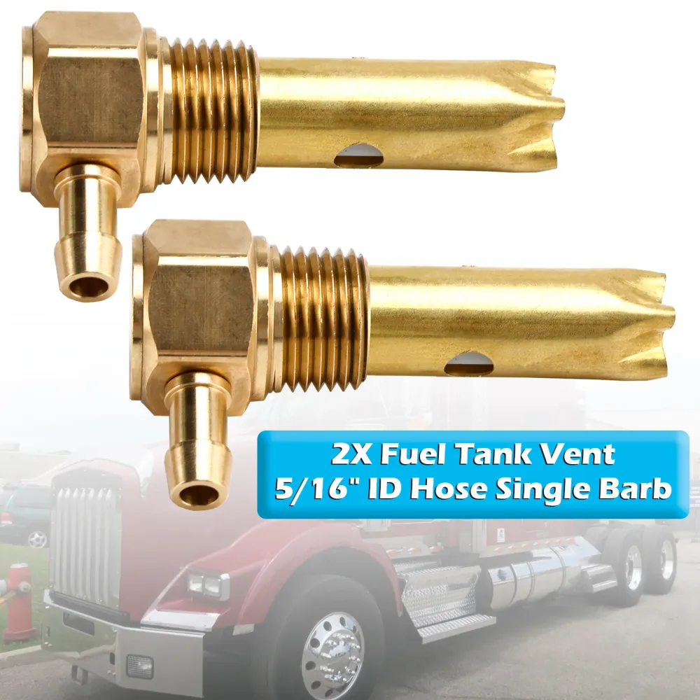 2X 5/16" Conjunto de ventilação do tanque de combustível com mangueira de identificação única 20560284 para Kenworth Volvo