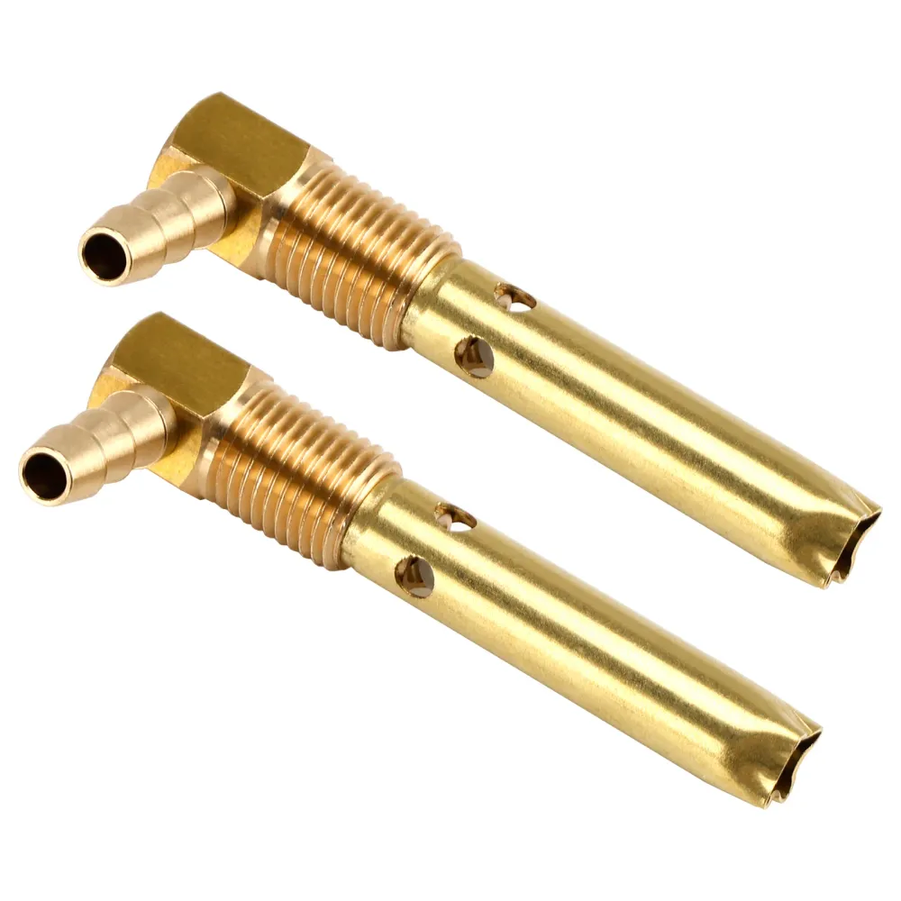 2x 1/4" Mangueira de ventilação do tanque de combustível ID 1/4"Rosca -18NPTF para tanques pequenos e grandes
