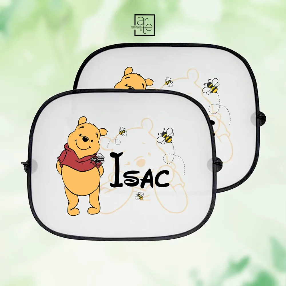 Conjunto tapa sol "Winnie pooh"