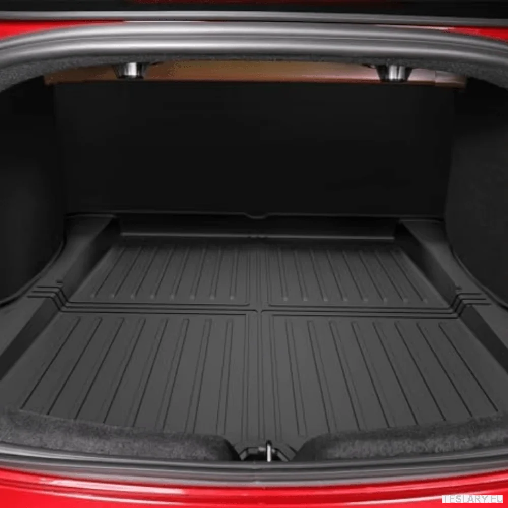 Tesla Modelo 3+ Highland TPE traseiro traseiro tapete