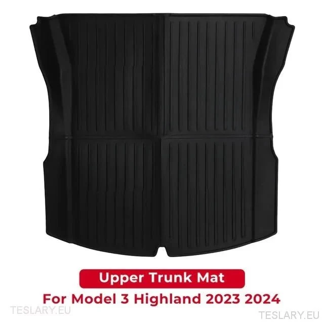 Tesla Modelo 3+ Highland TPE traseiro traseiro tapete