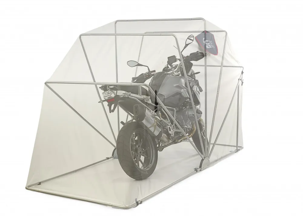 Tenda de Garagem para Motocicleta 302 × 119 × 170 cm