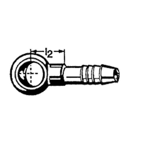 Terminal Banjo Reduzido para Combustível - 7.5/10