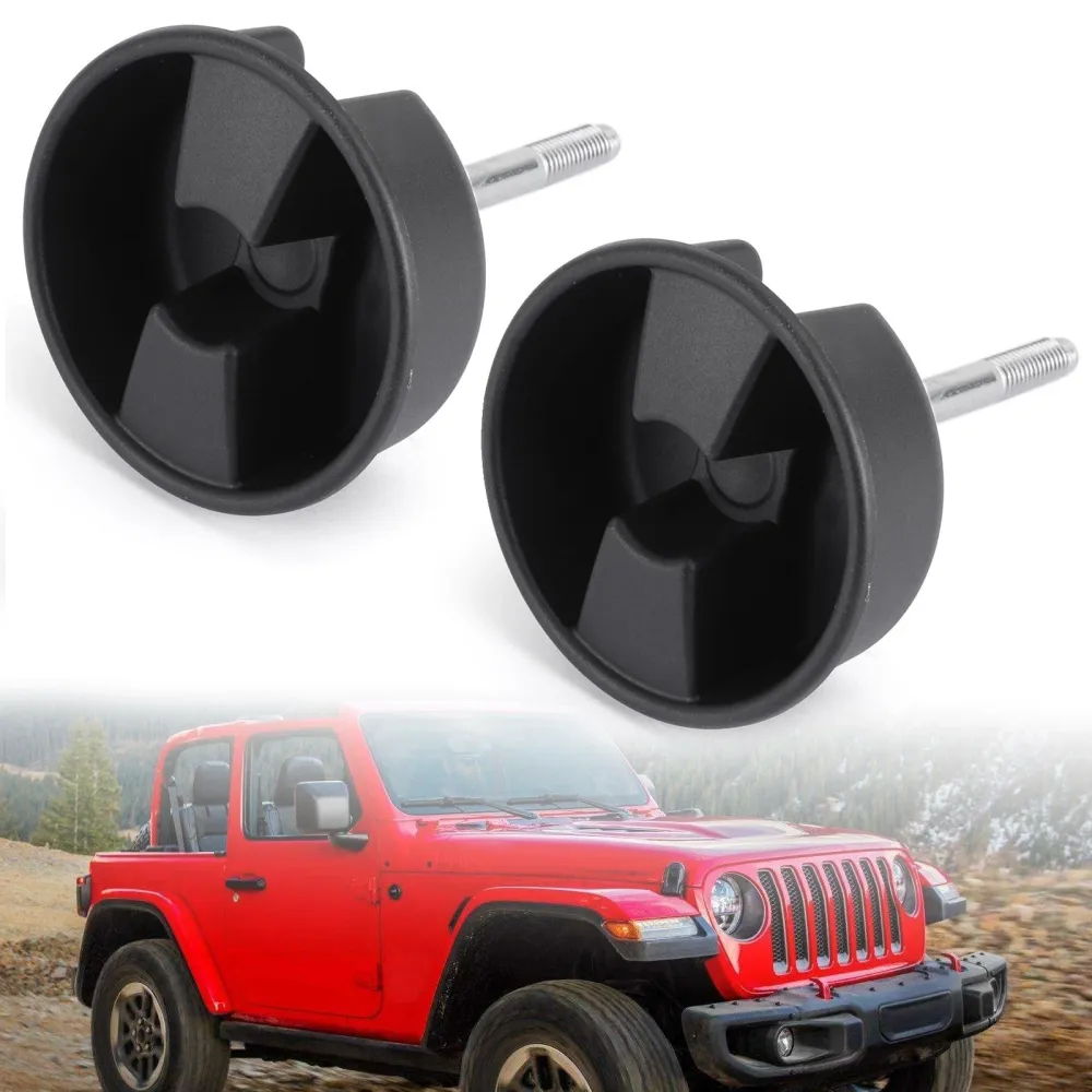 2PCS Jeep Wrangler 2007-2017 Freedtop Liberdade Hardtop Top Knob para parafusos