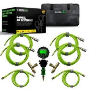 Rhino USA Multi-Tire Inflation Kit (4-Wheel)(Green)