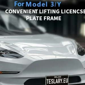 Titular da placa adequado para Tesla Modelo Y 2022 - 2025