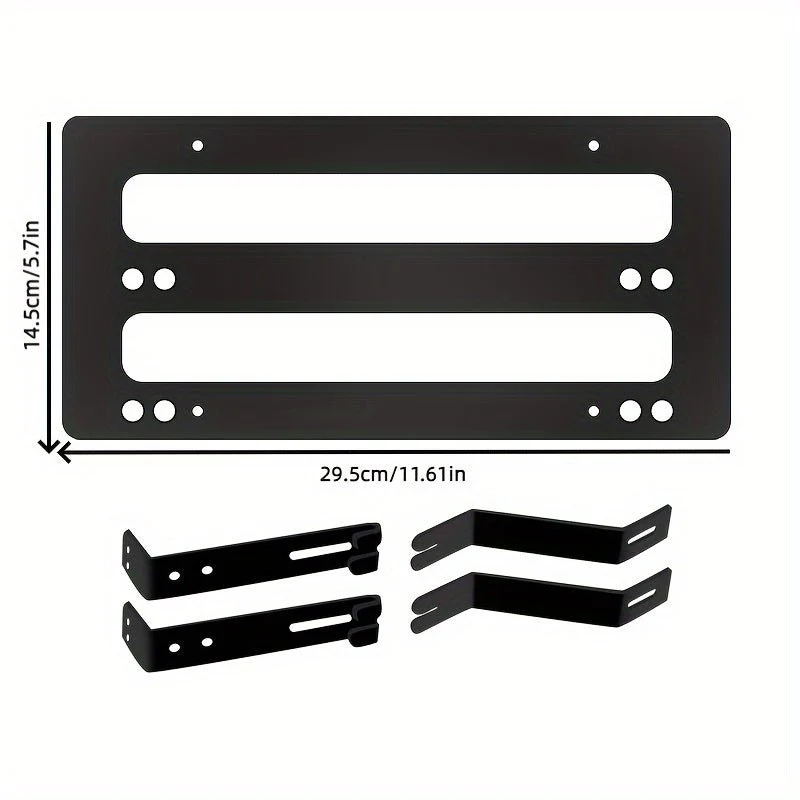 Titular da placa adequado para Tesla Modelo Y 2022 - 2025