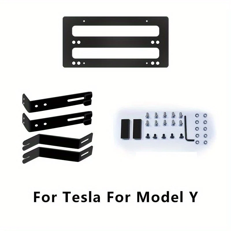 Titular da placa adequado para Tesla Modelo Y 2022 - 2025