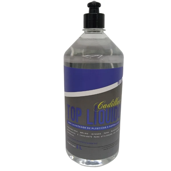 Top Liquido Abrilhantador de Plásticos e Borrachas 1L Cadillac