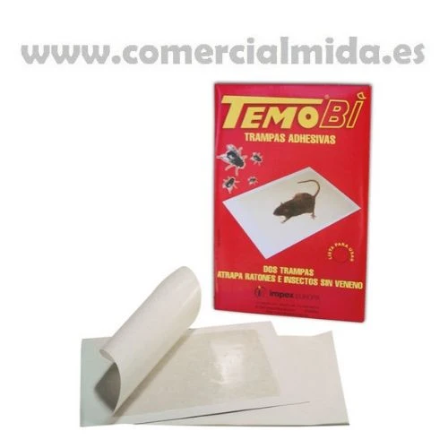 Armadilha de cola Temobi para ratos e insetos (2 unidades)