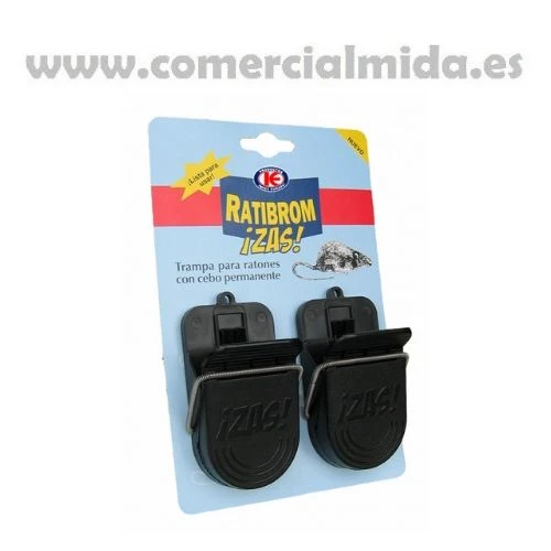 RATIBROM ZAS Blister 2 Mouse Traps