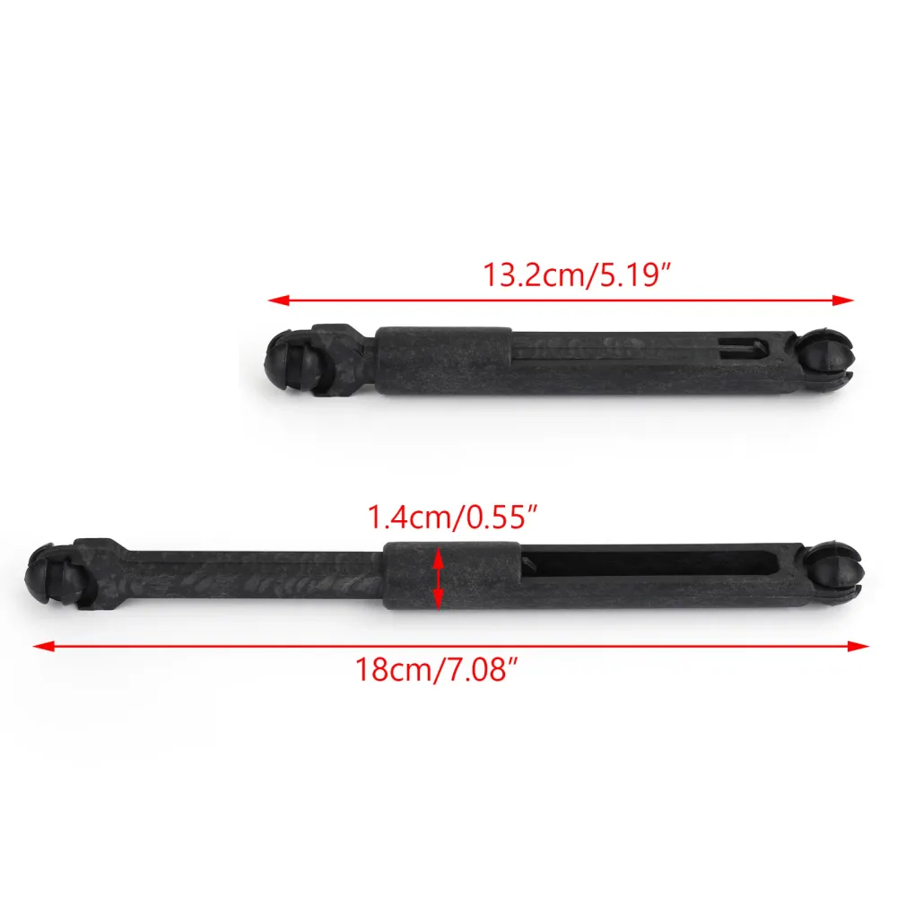 Capuz do capô de carro novo kit de poste de trava de trava de trava para Ford Focus 2005-2007